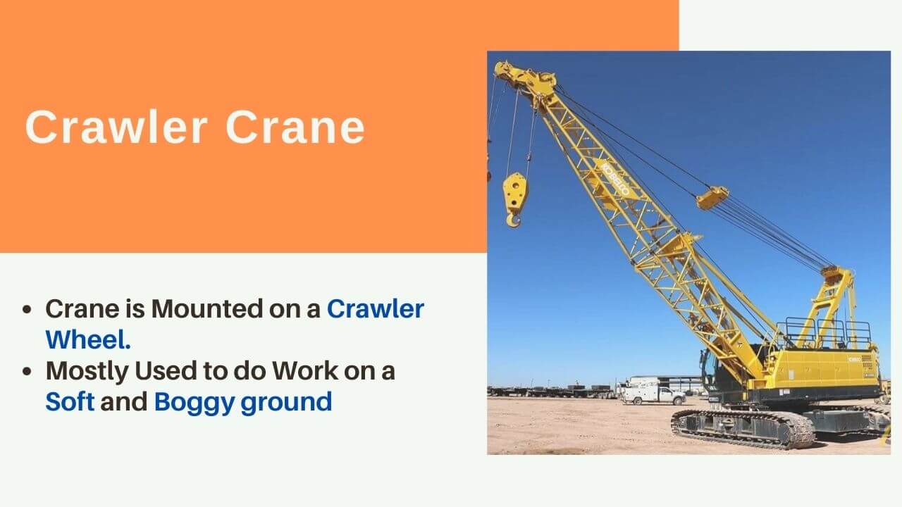 7 Types Of Crane Mostly Used In Construction