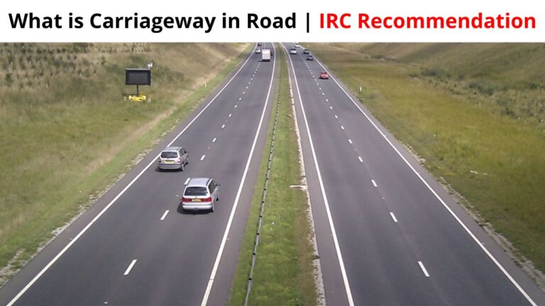 what-is-carriageway-in-road-irc-recommendation