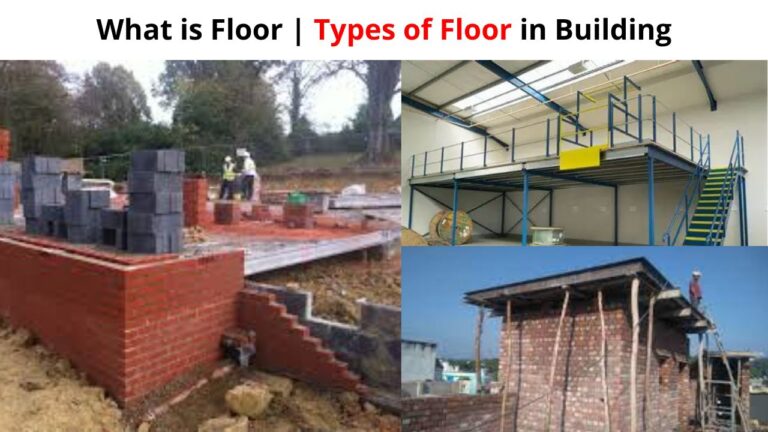 What Is Floor | Types Of Floor In Building